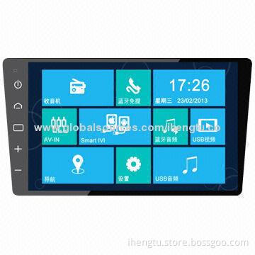 Car Navigator, 8-inch HD Screen with Bluetooth/TV/GPS/iPhone/CANBus Function, Smart Link with Phone
